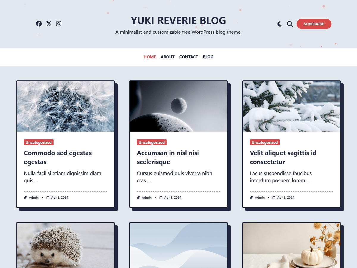 Yuki Reverie Blog